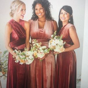 Revelry “Micah Convertible Velvet Dress”